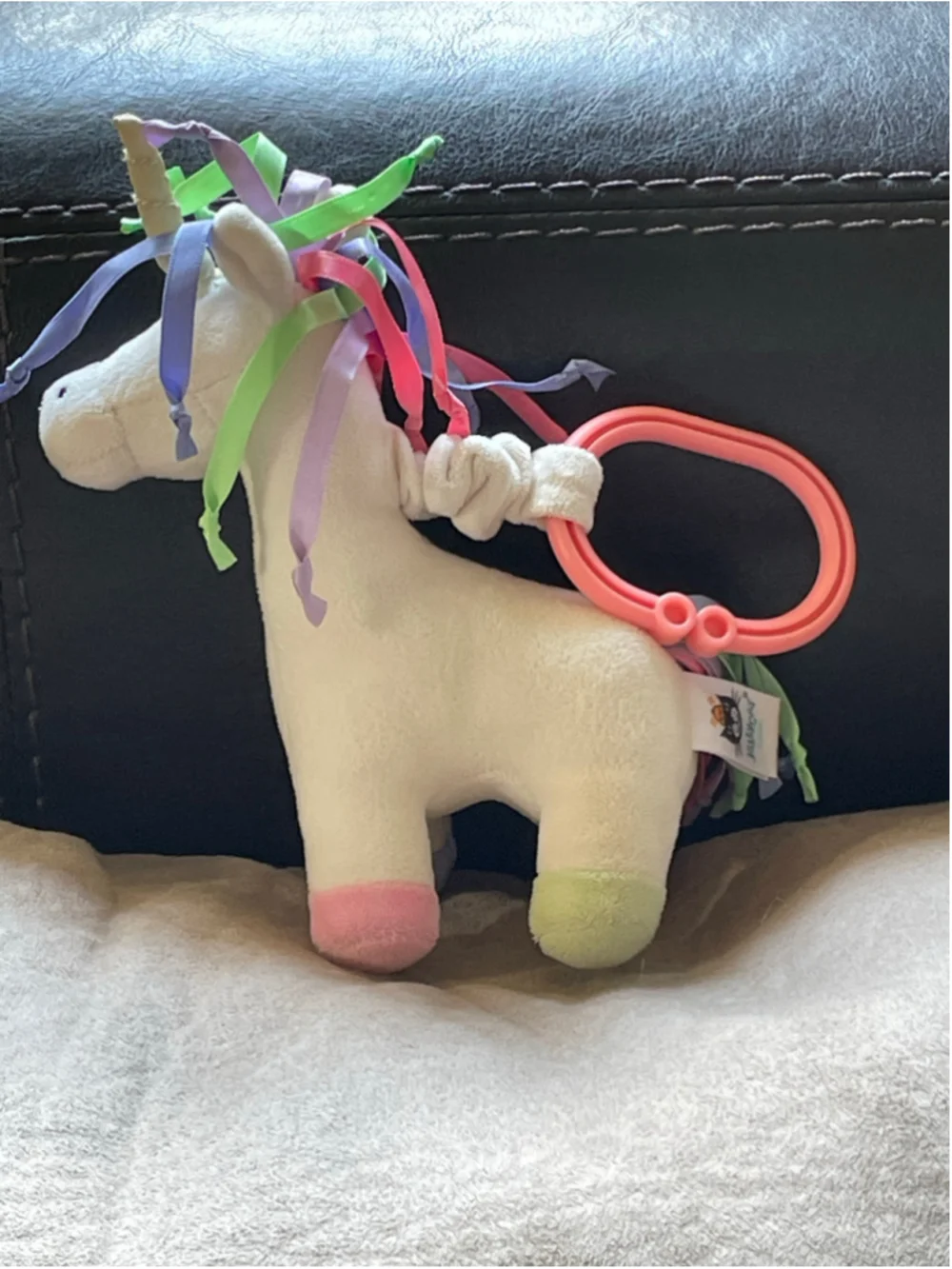 Jellycat Unicorn Stuffed Animal Baby Dangle Vibrating Sootherk